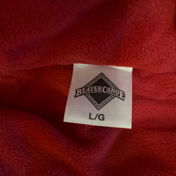 Plaid Beaver Canoe dog winter jacket in L/G - Picture 5 of 6